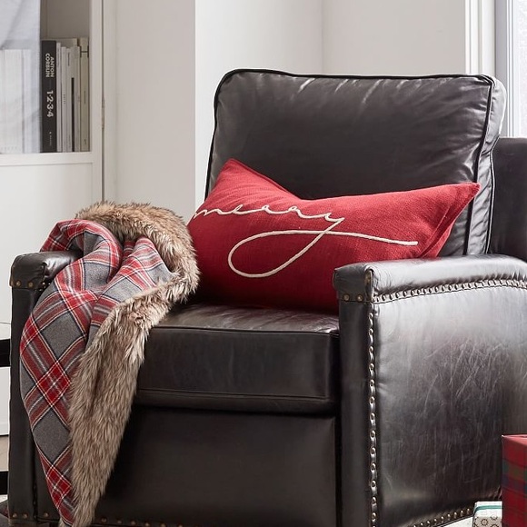 Pottery Barn Merry Lumbar Pillow Cover - Picture 4 of 10